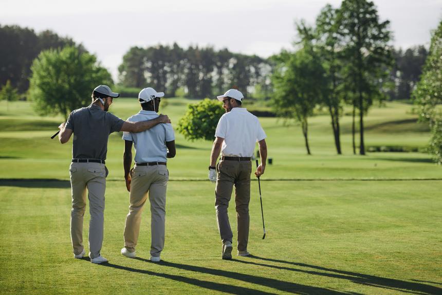 MCBA members walking the course together