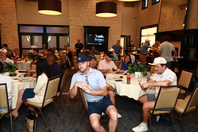 Players listening to the program