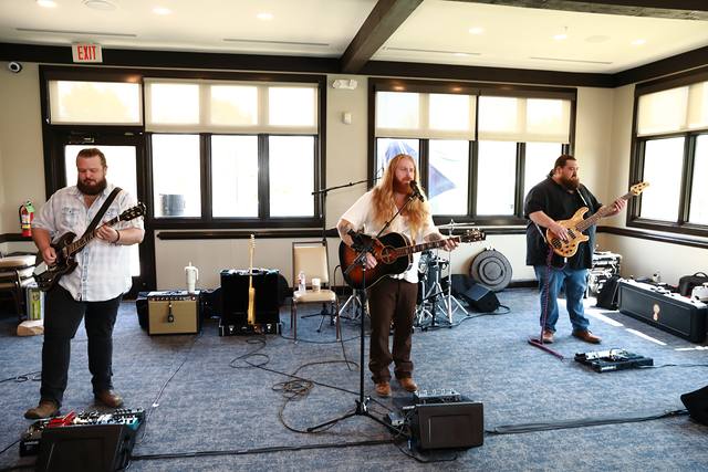 Mitchell Ferguson and his band playing the After Party